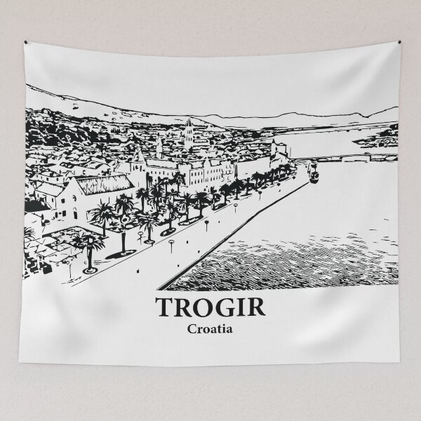 Item preview, Trogir - Croatia designed and sold by Lakeric Cityscapes.