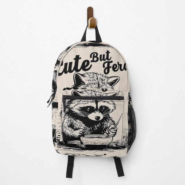 Item preview, Feeling Feral, but Feelling cute and If I'm Moody Give Me Foody, Funny Raccoon Design, Animal Sarcastic Saying, Trendy Raccoon Sublimation designed and sold by FitFisher.
