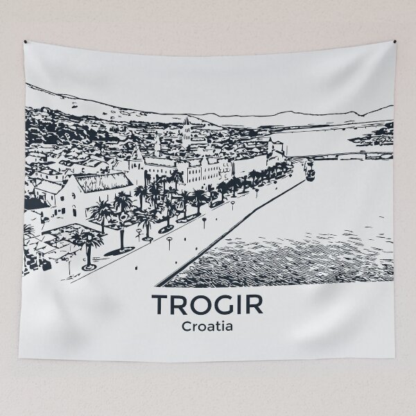 Item preview, Trogir - Croatia designed and sold by Lakeric Cityscapes.