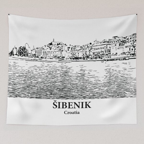 Item preview, Šibenik - Croatia designed and sold by Lakeric Cityscapes.