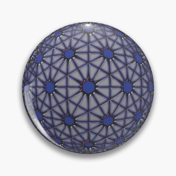 Item preview, Intricate Geometric Sphere - Futuristic Network Design designed and sold by JFlowXjw Design.