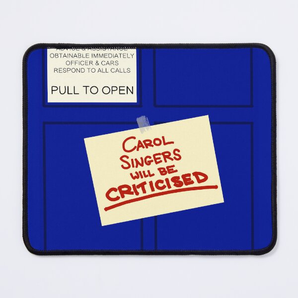 Item preview, The Doctor Carol Singers Criticised designed and sold by Carys Creations.