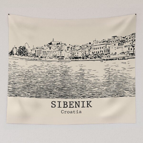 Item preview, Šibenik - Croatia designed and sold by Lakeric Cityscapes.