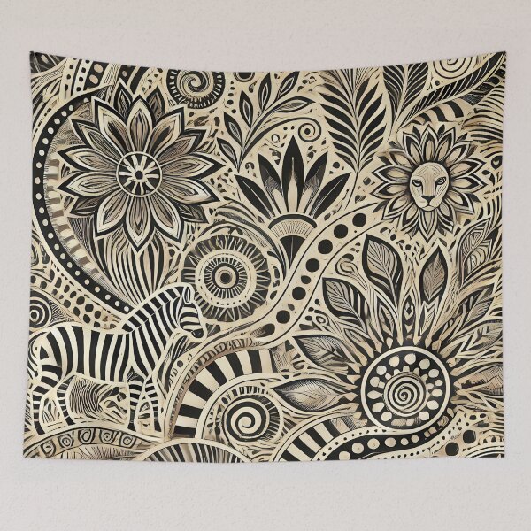 Item preview, African Wildlife Zebra designed and sold by WildlifeSafari.