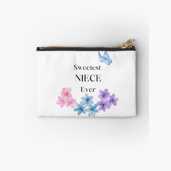 Item preview, Sweetest NIECE Ever 17 - colorful,  flowers and butterfly  designed and sold by AlinaSCorner.