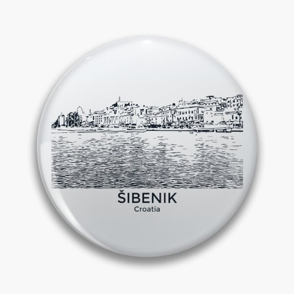 Item preview, Šibenik - Croatia designed and sold by Lakeric Cityscapes.