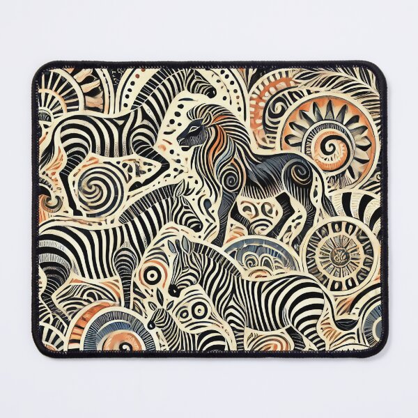 Item preview, Tribal Zebra Heritage designed and sold by WildlifeSafari.