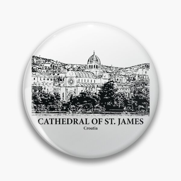 Item preview, Cathedral of St James - Croatia designed and sold by Lakeric Cityscapes.