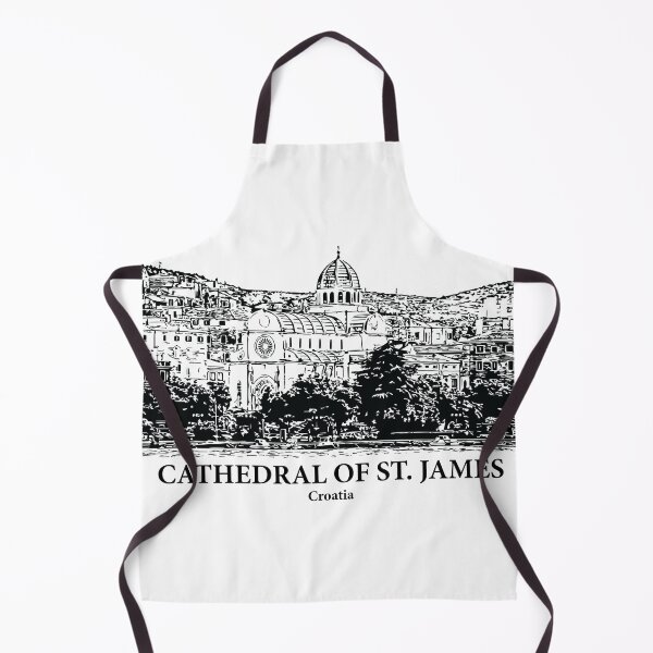 Item preview, Cathedral of St James - Croatia designed and sold by Lakeric Cityscapes.