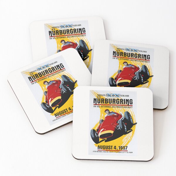 Item preview, Blast from the past art Nurburgring 1957 designed and sold by Helios Be. Lavsh.