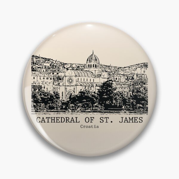 Item preview, Cathedral of St James - Croatia designed and sold by Lakeric Cityscapes.