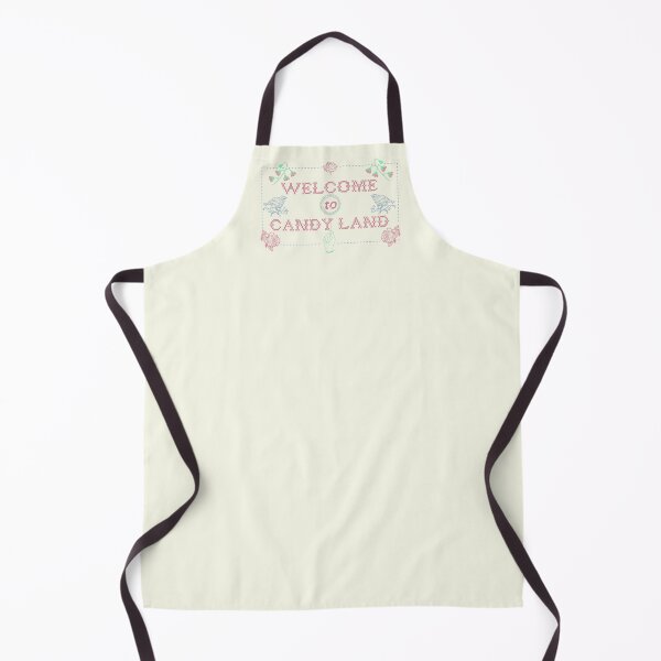 Item preview, "Welcome to Candy Land" Embroidered Motto designed and sold by roselikething.