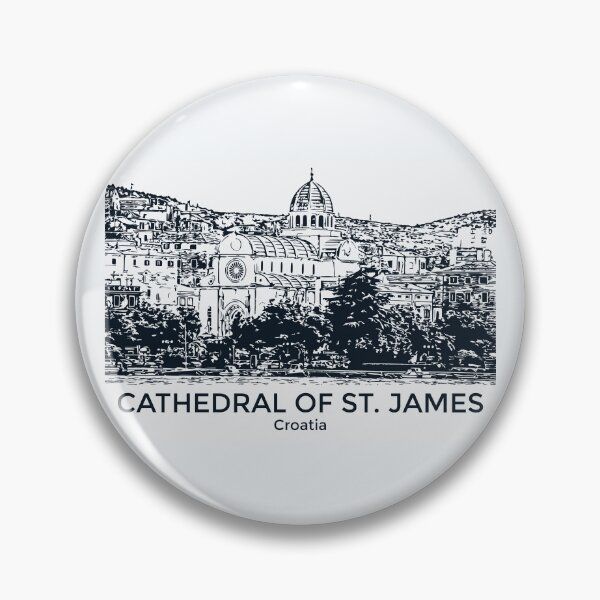 Item preview, Cathedral of St James - Croatia designed and sold by Lakeric Cityscapes.