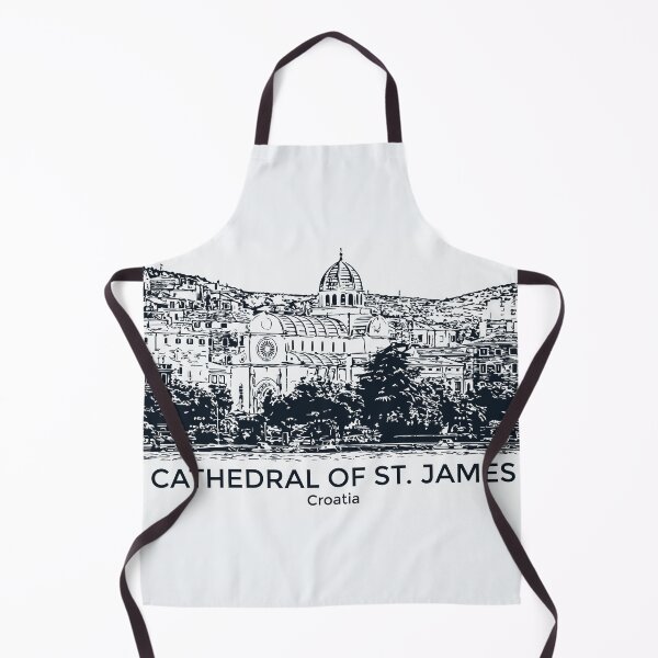 Item preview, Cathedral of St James - Croatia designed and sold by Lakeric Cityscapes.