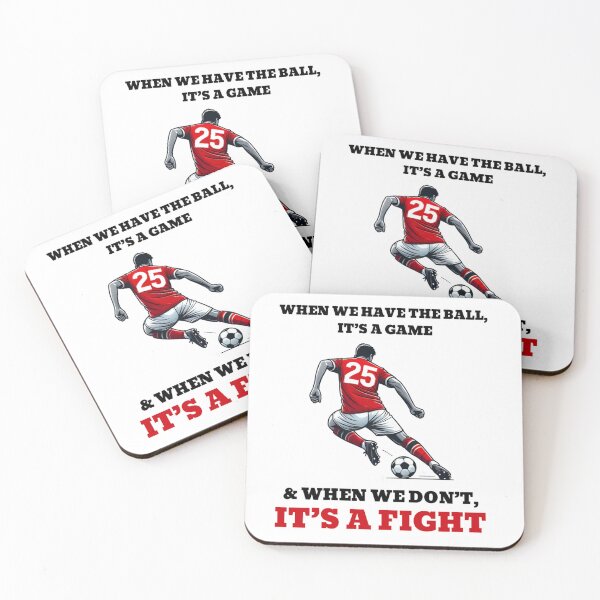Item preview, Ugarte Quote - When We Have The Ball It's A Game & When We Don't, It's A Fight designed and sold by DigiSudu.