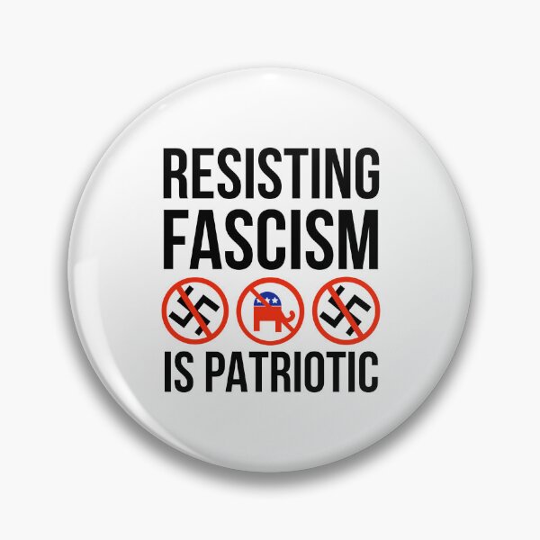 Item preview, Resisting fascism is patriotic  designed and sold by Rachel the Artist .