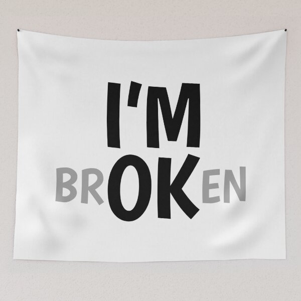 Item preview, I'm Ok (Broken) designed and sold by FilipeFerreira.