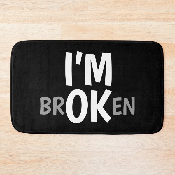 Item preview, I'm Ok (Broken) | Black BG designed and sold by FilipeFerreira.