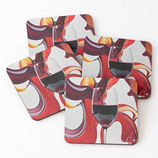 Item preview, Abstract Fantasies of My Love of Red Wine designed and sold by SublimeMusings.