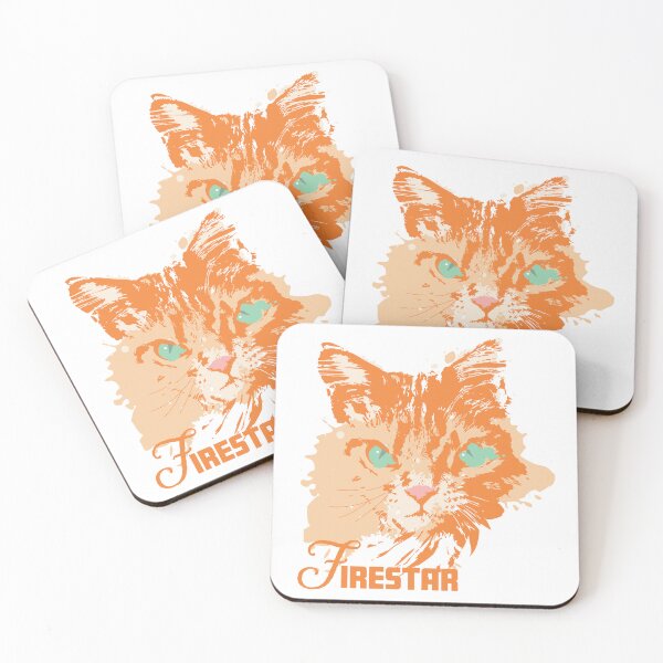 Item preview, Firestar cat designed and sold by Kara Draws.
