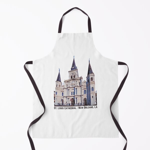Item preview, Iconic New Orleans St. Louis Cathedral| French Quarter Sticker | Mardi Gras New Orleans Tshirt designed and sold by MerchMaid1981.