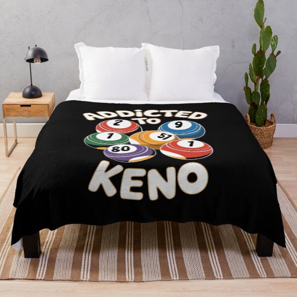 Item preview, Addicted to Keno Casino Gambling  designed and sold by SloganExpress.