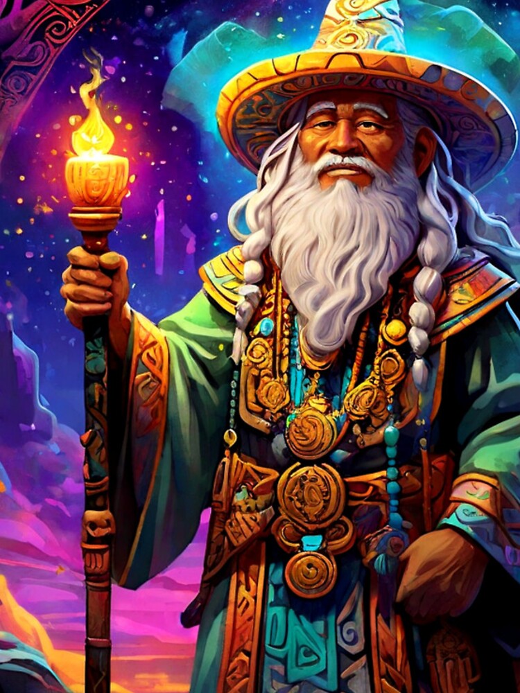 Thumbnail 4 of 4, iPhone Case, Aztec Wizard. Aztec Wizard designed and sold by SpectrumEssence.
