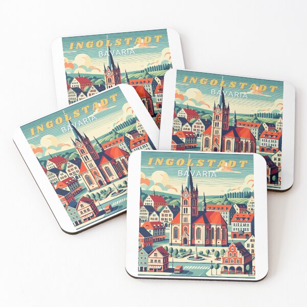 Item preview, Ingolstadt in Bavaria Germany Art Travel Landscape designed and sold by MaateoDesign.