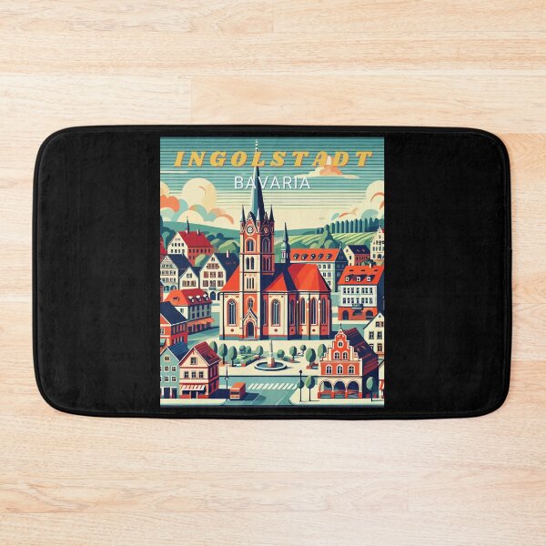 Item preview, Ingolstadt in Bavaria Germany Art Travel Landscape designed and sold by MaateoDesign.