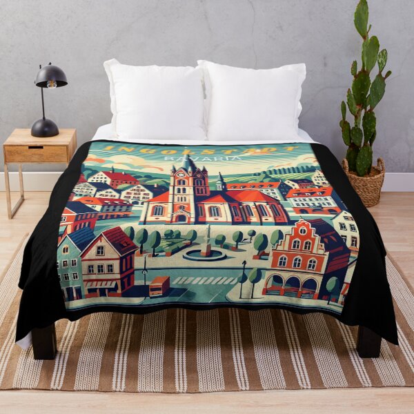 Item preview, Ingolstadt in Bavaria Germany Art Travel Landscape designed and sold by MaateoDesign.