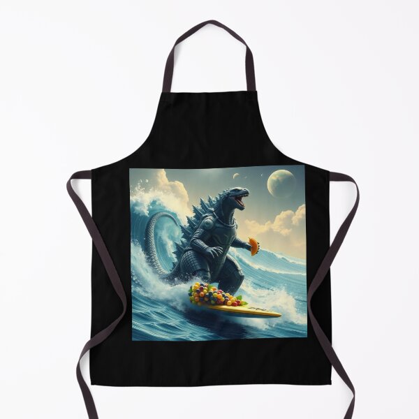 Item preview, Surfing Dinosaur with Fruits designed and sold by Designfs.