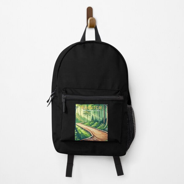 Item preview, Hainich National Park in Thuringia Germany Travel Art Emblem designed and sold by MaateoDesign.