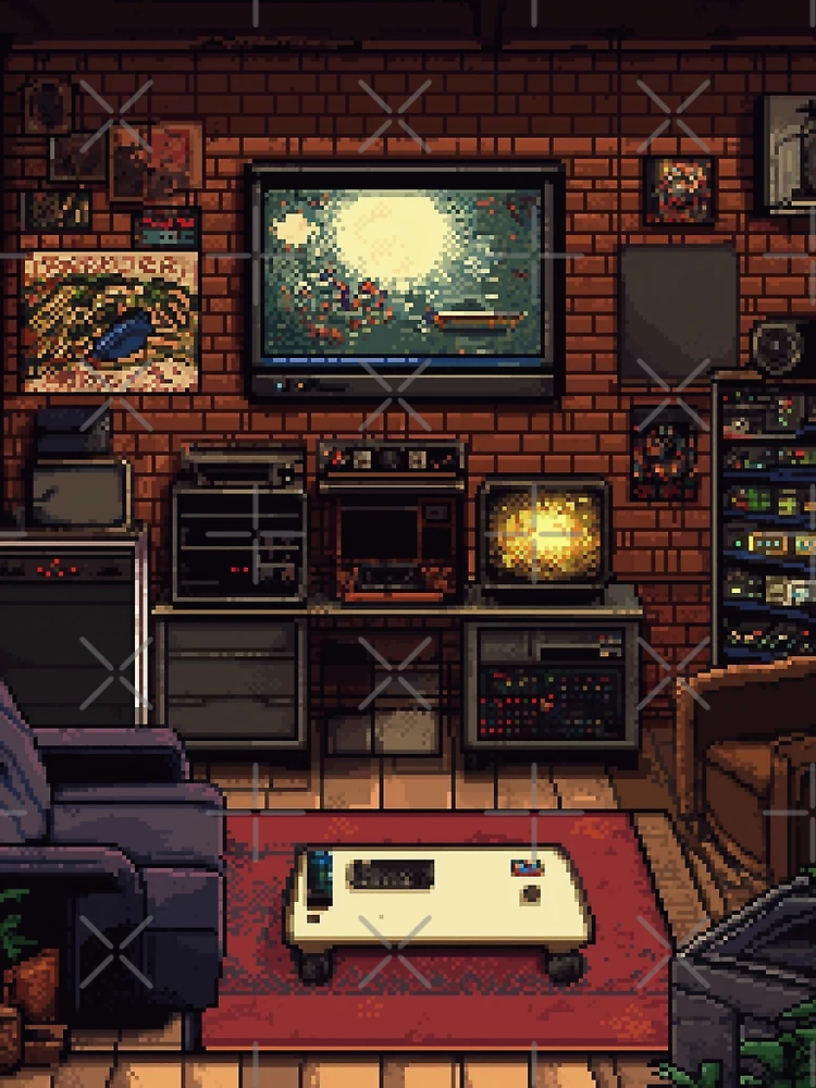 Thumbnail 3 of 3, Scarf, Gameroom In 8bit designed and sold by Rtymer.
