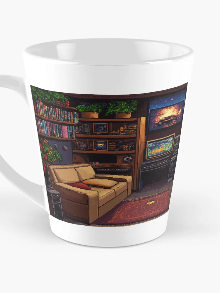 Thumbnail 3 of 4, Coffee Mug, Gameroom In 8bit designed and sold by Rtymer.