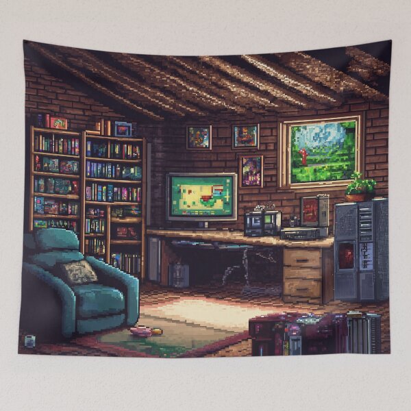 Item preview, Gameroom In 8bit designed and sold by Rtymer.
