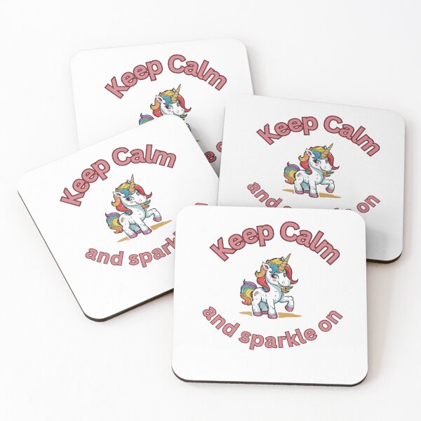 Item preview, Keep Calm and sparkle on designed and sold by  Any Mood Designs.