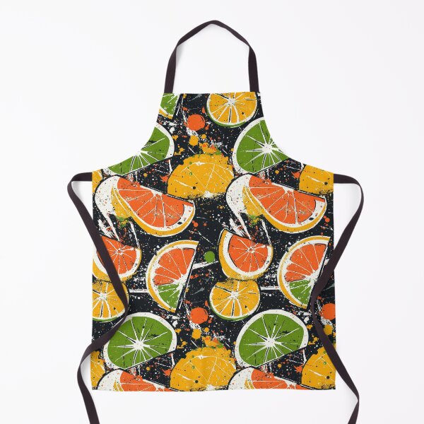 Item preview, Fresh orange and lime designs with dynamic splashes designed and sold by Piotrek0001.