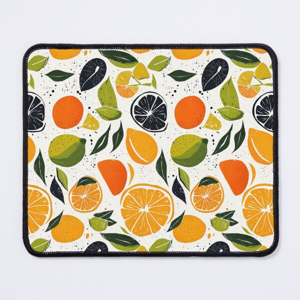 Item preview, Juicy citrus designs with abstract paint details designed and sold by Piotrek0001.