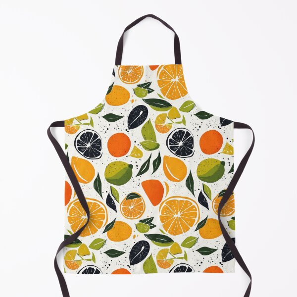 Item preview, Juicy citrus designs with abstract paint details designed and sold by Piotrek0001.