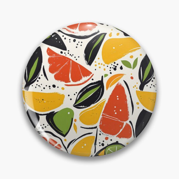 Item preview, Energetic fruit designs with vivid abstract details designed and sold by Piotrek0001.