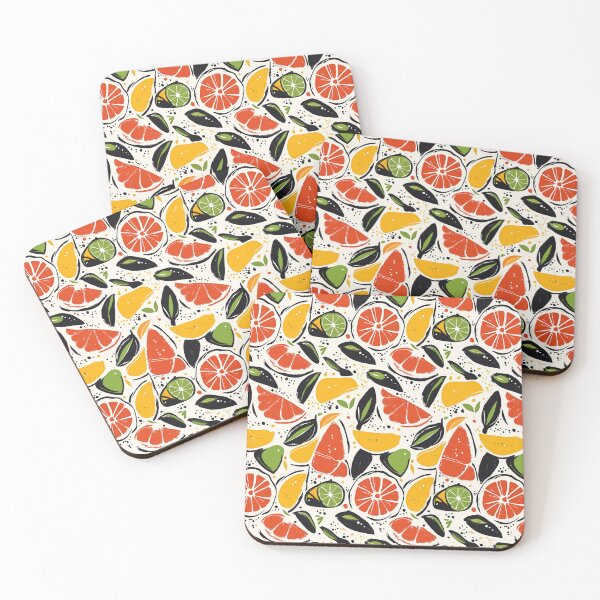Item preview, Energetic fruit designs with vivid abstract details designed and sold by Piotrek0001.