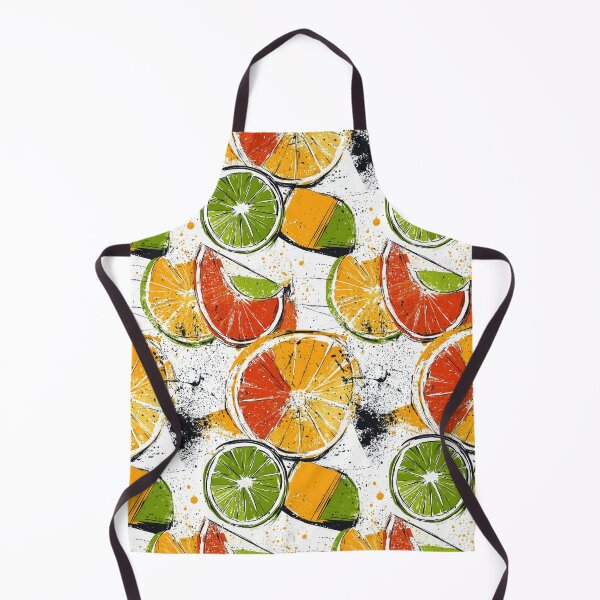 Item preview, Artistic orange and lime slices with bold textures designed and sold by Piotrek0001.