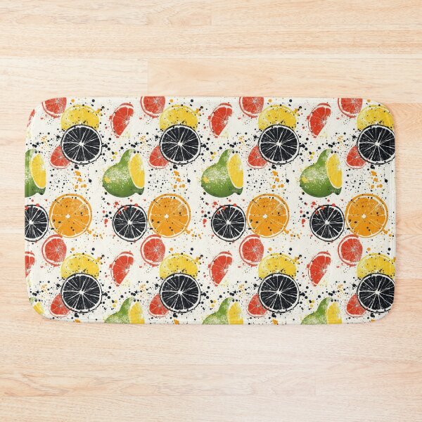 Item preview, Fresh and colorful citrus-inspired abstract illustrations designed and sold by Piotrek0001.