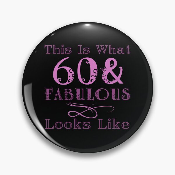 Item preview, Fabulous 60th Birthday For Her designed and sold by thepixelgarden.