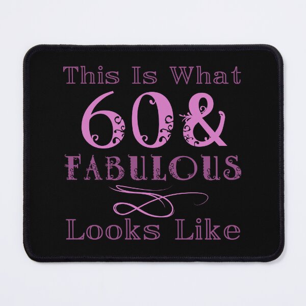 Item preview, Fabulous 60th Birthday For Her designed and sold by thepixelgarden.