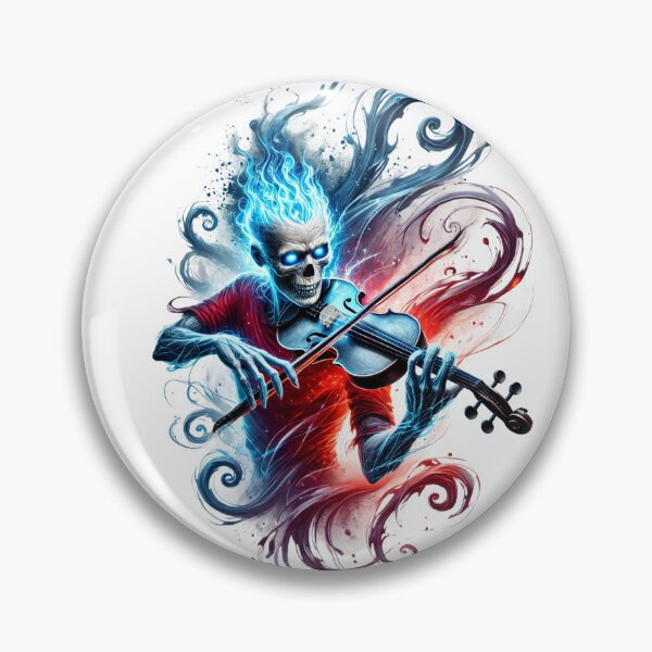 Item preview, Fiery Skeleton Violinist designed and sold by czarnyfeniks.