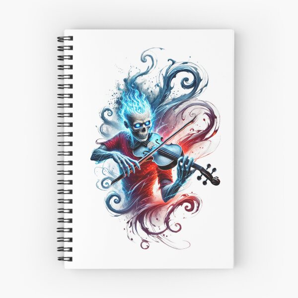 Item preview, Fiery Skeleton Violinist designed and sold by czarnyfeniks.