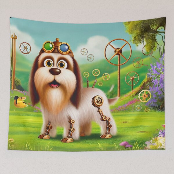 Item preview, Steampunk Spinone Italiano designed and sold by Sillytoe.