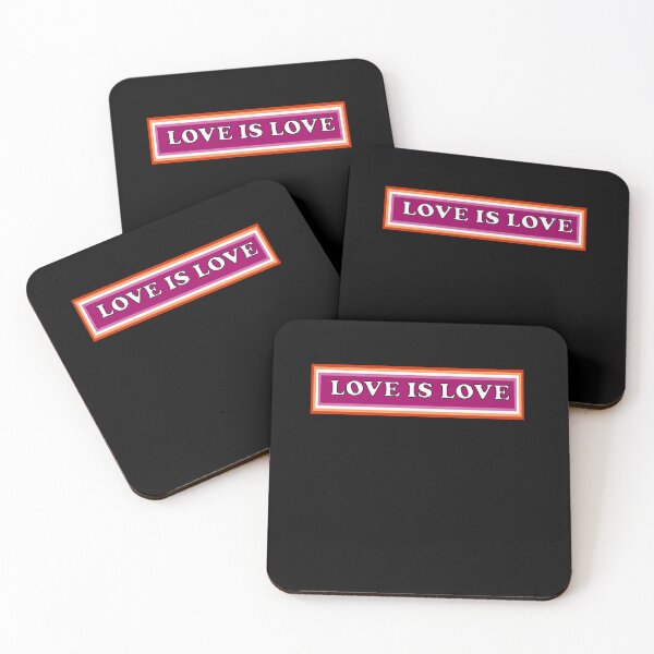 Item preview, Love is love Love is Love Pride Lesbian Art designed and sold by House Sparrow.