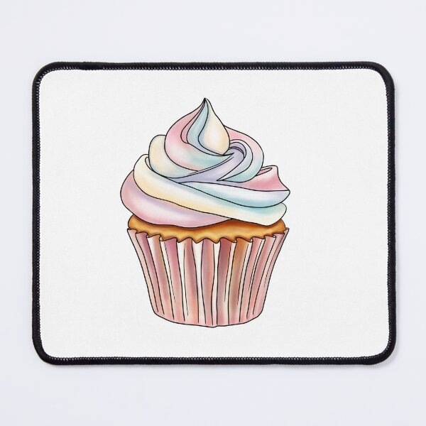 Item preview, Pastel Cupcake Delight | Sweet and Colorful Art designed and sold by Elatedowl.